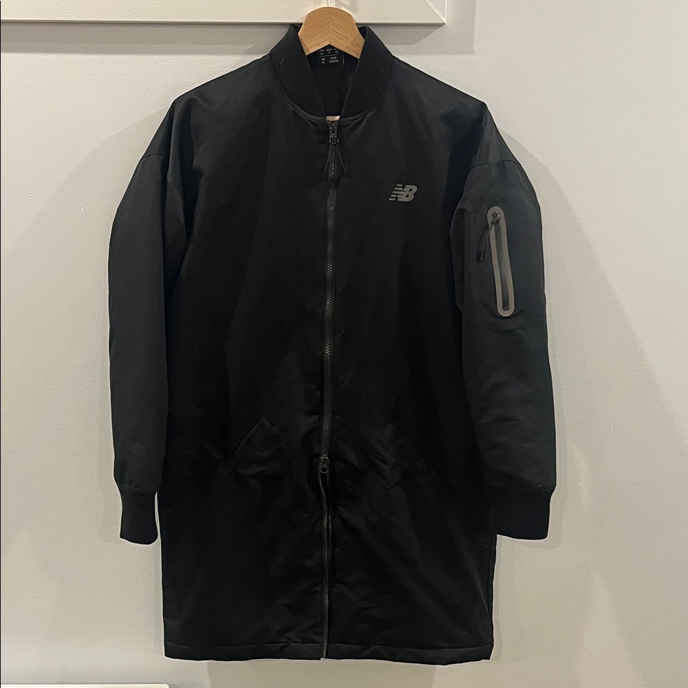 New Balance Duckdown Long « bomber » jacket